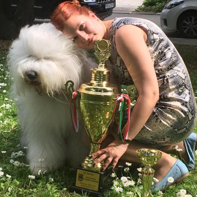Велислава Костадинова ни представя Мон - кучето терапевт, спечелило купата за най-красиво куче на киноложката изложба в Първомай