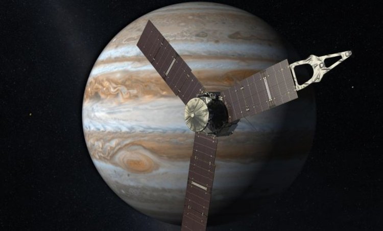 Juno достигна Юпитер, чуйте звука (видео)