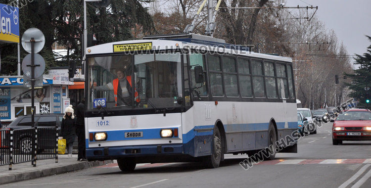  Разреждат тролеите в Хасково по празниците, последният на 31-ви в 19 часа