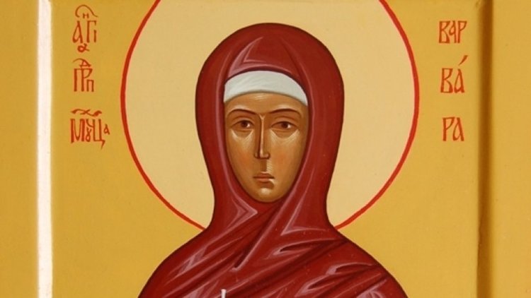 Църквата почита Св.Варвара днес