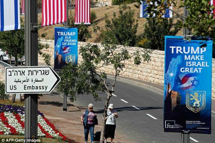 Посланици от ЕС присъстват на откриването на щатското посолство в Йерусалим