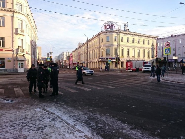 Eксплозия в управлението на руската Федерална служба за сигурност в Архангелск