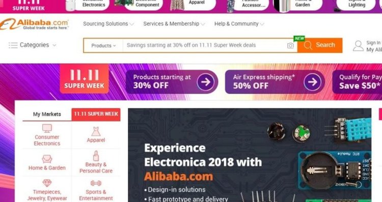 Разпродажба в сайта Alibaba навъртя $1 млрд. оборот за 85 секунди