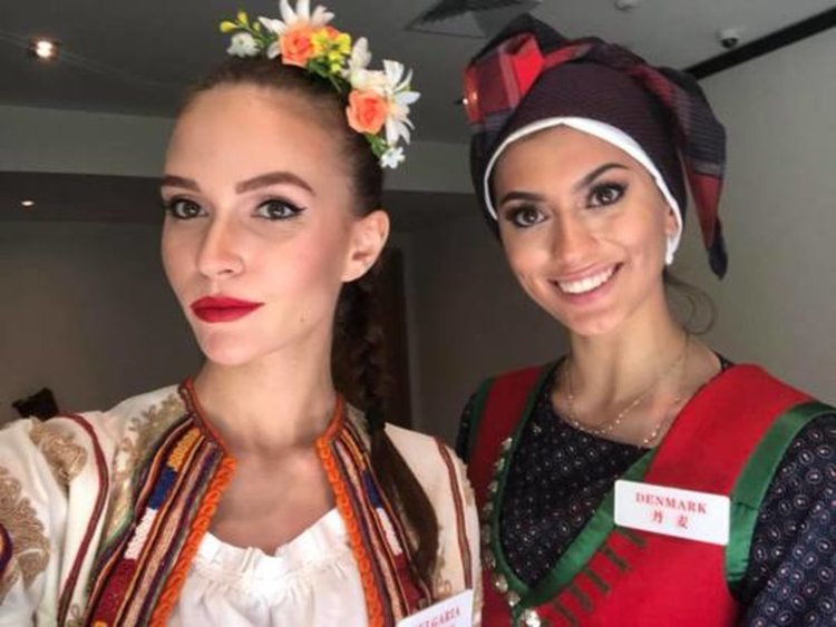 Калина Митева представя българските традиции на „Мис Свят 2018“ в Китай (видео)