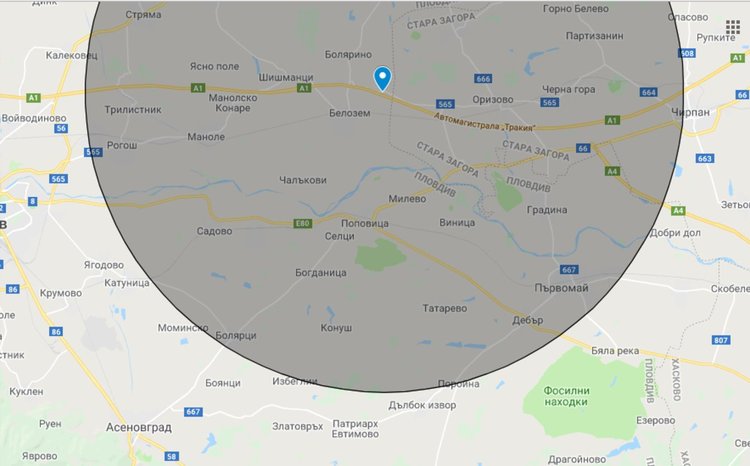 Първомай и 5 села от общината попадат в 20-километровата санитарна зона на комплекса в Белозем
