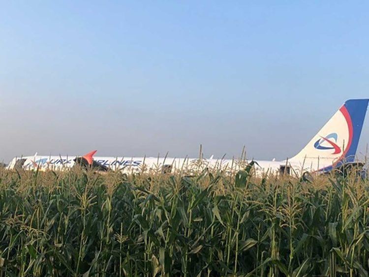 Airbus кацна в царевицата до Москва, по чудо само 23-ма ранени (видео)