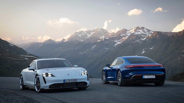 Това е електрическото Porsche Taycan