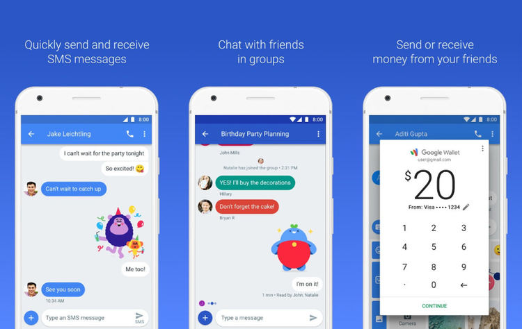 Google стартира замяната на SMS 