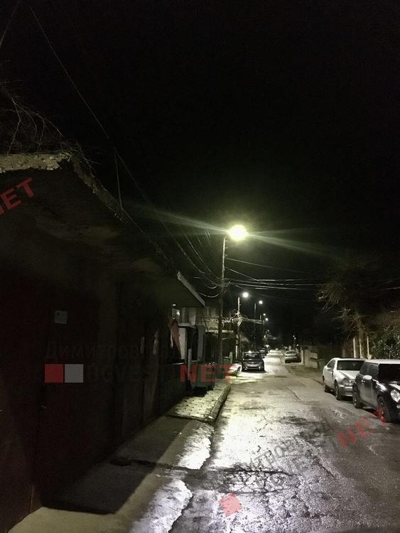 Крадец на ток гаси уличното осветление на няколко улици в Димитровград