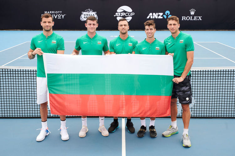 България победи Великобритания на ATP Cup