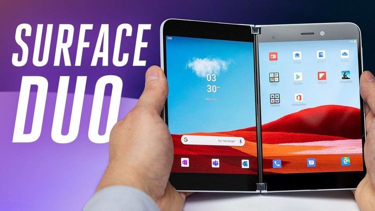 Първи поглед върху революционния Surface Duo на Microsoft 