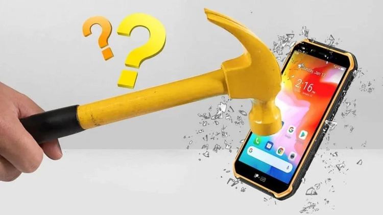 Нож пробожда Ulefone Armor X7 в сърцето в тест за издръжливост