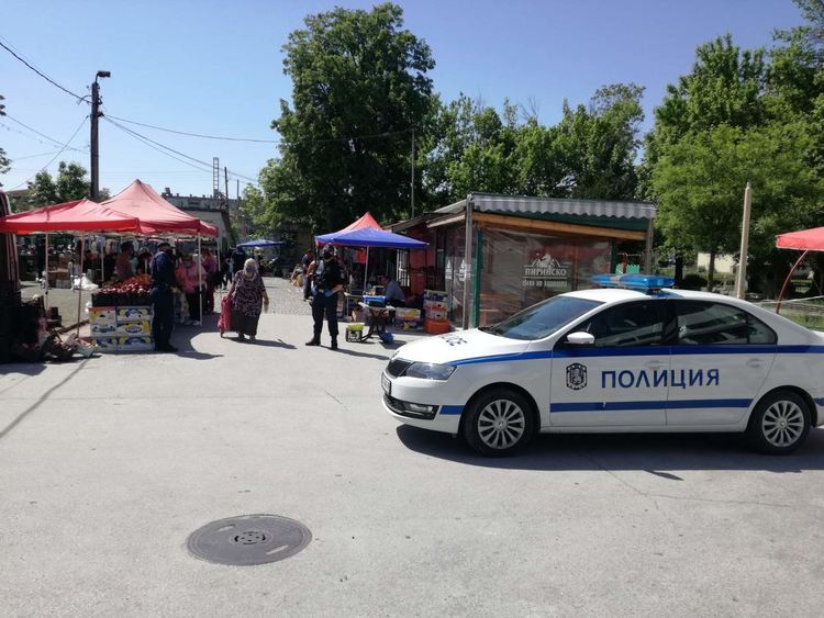 На пазара задържаха мъж, който е нарушил карантината