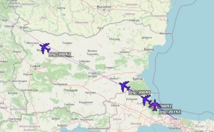 Китайските самолети летяли над България с разрешение за кранове и линейки, не за ракети