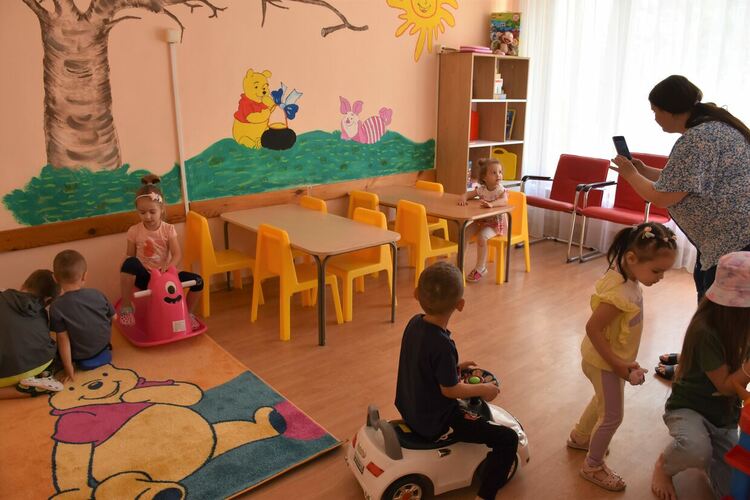 Дневен център за децата на украинските бежанци отвори врати в Пловдив