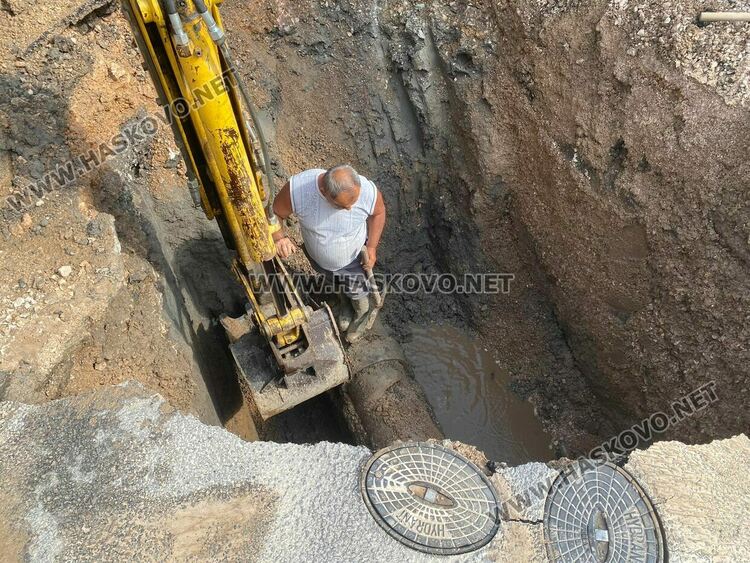 Спукана тръба оставя зона от кв. „Македонски“ без вода