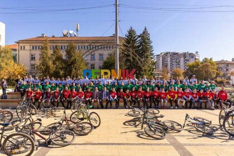 Проведе се петия велопоход по повод деня на град Перник