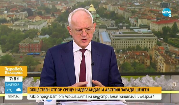 Велев: Отказът за Шенген означава нелоялна конкуренция и оскъпяване за бизнеса ни