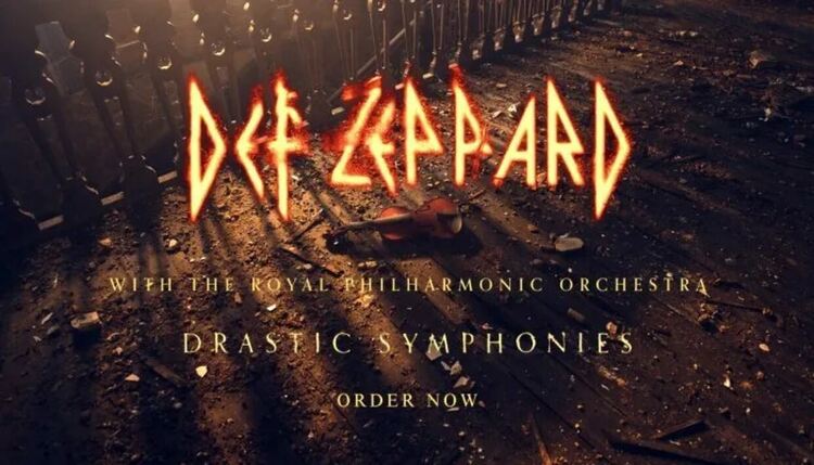 Drastic Symphonies - новият албум на Def Leppard с Кралски филхармоничен оркестър на Лондон