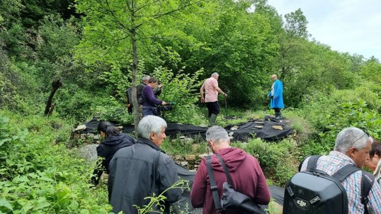 Николай Иванов показа мястото, където според свидетелски показания е погребан Христо Ботев