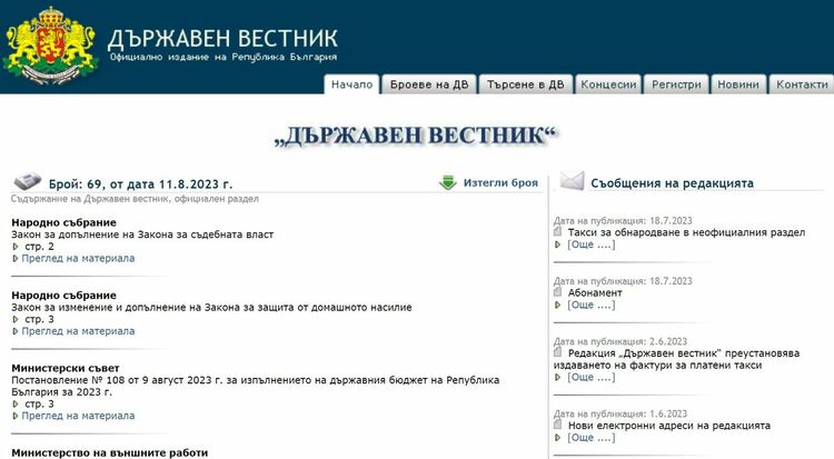 Обнародвани са промените в Закона за защита от домашното насилие