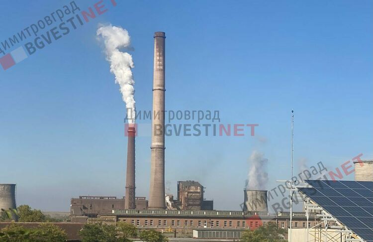 В Димитровград отново серен диоксид над нормата! Все тая дали пише “ПРЕСТЪПЛЕНИЕ” или има български флаг