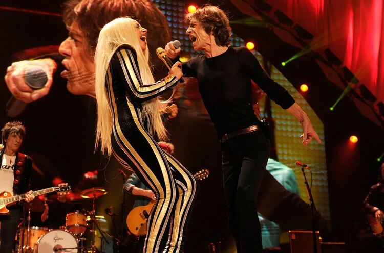 Rolling Stones представиха новия си албум на парти в Ню Йорк с участието на Лейди Гага
