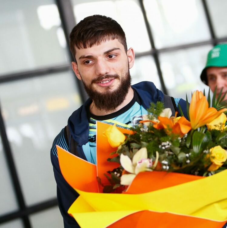 Шампионско посрещане за националите по бокс