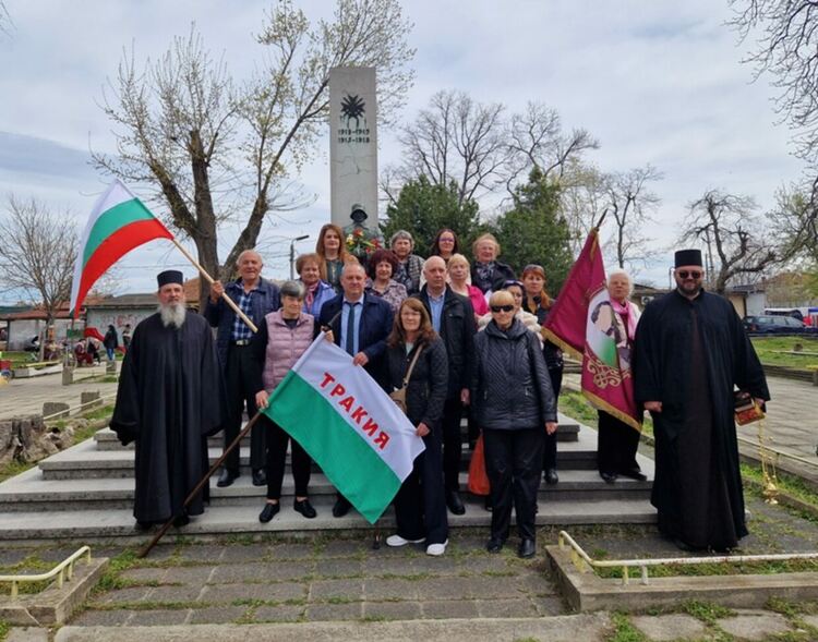 Първомай отбеляза 111 години от битката при Одрин
