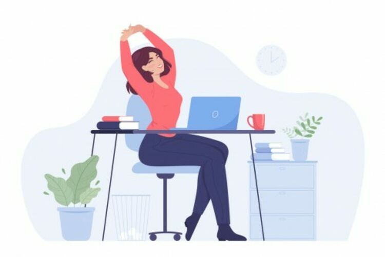 Седите по много часове? 7 разтягания, които ще предотвратят болката и дискомфорта