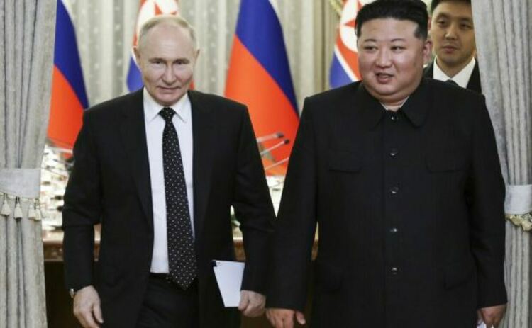 Путин и Ким подписаха пакт, който включва клауза за взаимна отбрана