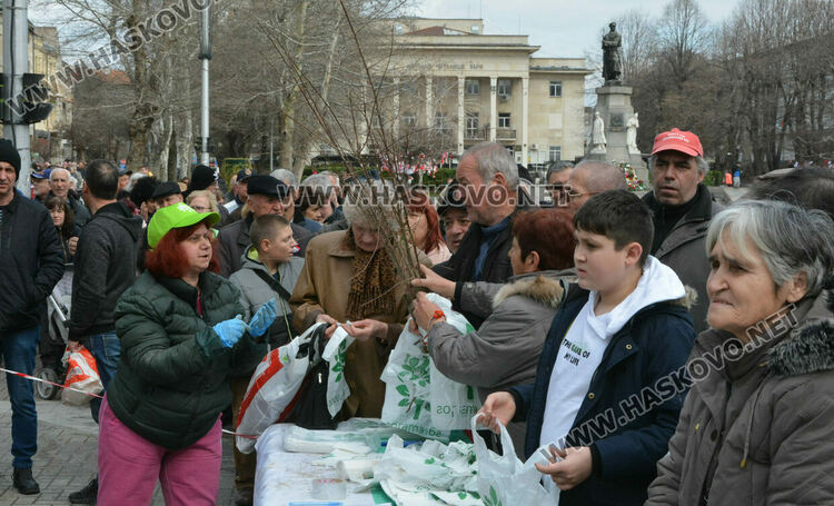Подаряват 20 000 плодни, медоносни и паркови дръвчета в Хасково