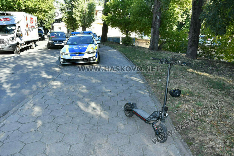 Хванаха дрогиран без книжка на тротинетка без регистрация 