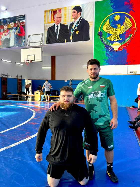 Георги и Микяй на подготовка в Дагестан