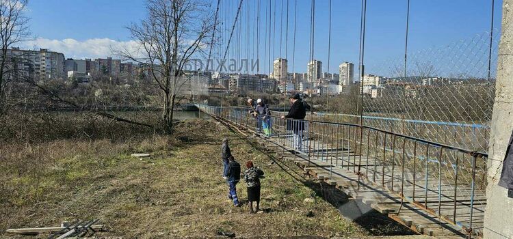 Започна ремонтът на Въжения мост над Арда в Кърджали