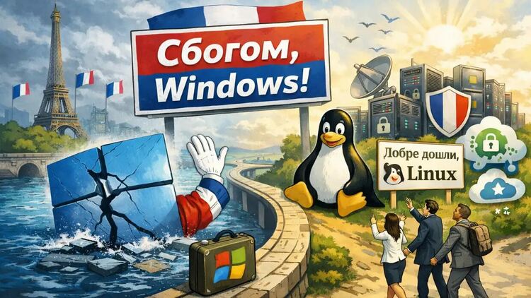 Франция казва „сбогом" на Windows и преминава към Linux 