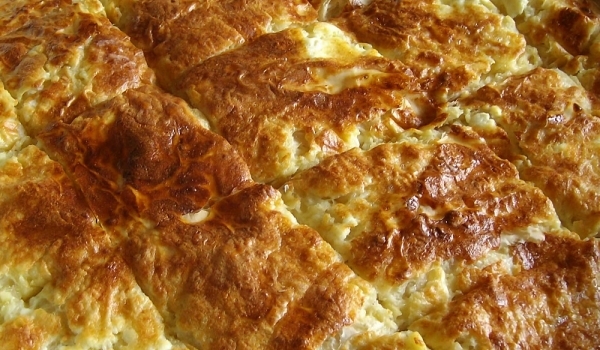Вкусна баница на квадрати